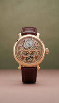 Imperial gold mechanical watch
